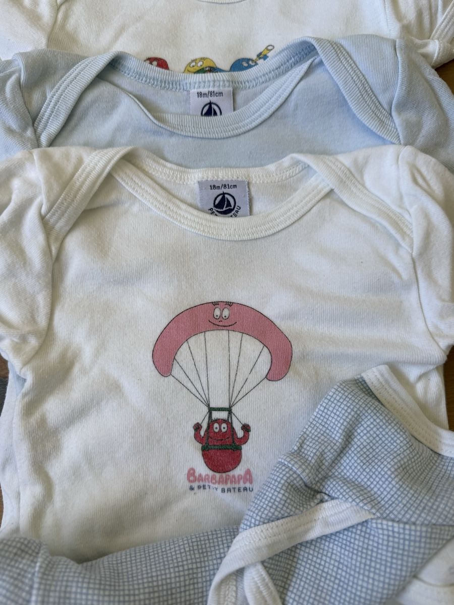 Petit Bateau Lotti & Set di vestiti: Petit Bateau Bodies kurzarm 81 – Usato da Bern venduto da wit_9rjw 2