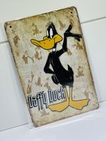 Daffy DUCK - BlechTafel 20 x 30 cm - Walt Disney