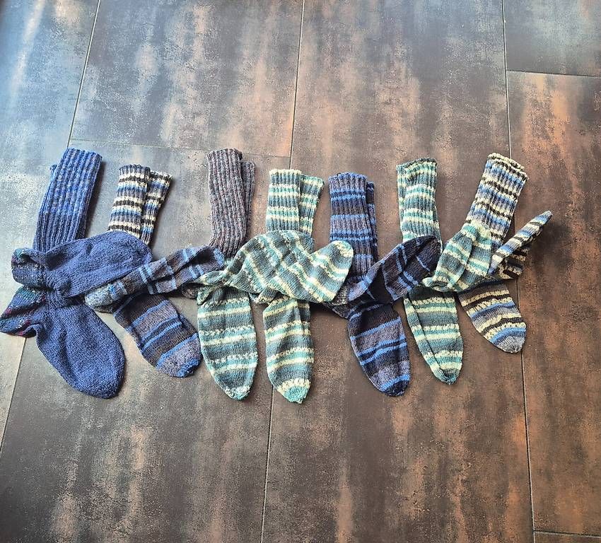Calze: Handgestrickte Socken – Nuovo e nell'imballaggio originale da Danis venduto da Dicki0 4