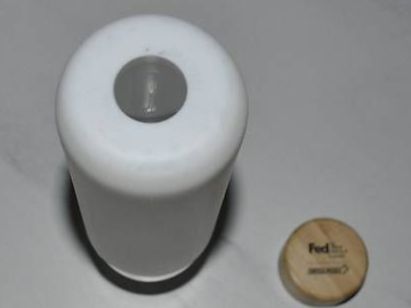 Borracce & Thermos: Glasflasche mit Deckel, Weiss 600ml – Usato da Oberrüti venduto da ELALL 2