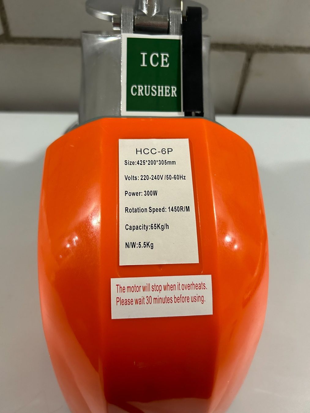 Küchengeräte: Ice Crusher NEU mit Garantie – Neu und originalverpackt aus Hombrechtikon von SPS-Liquidationen 3