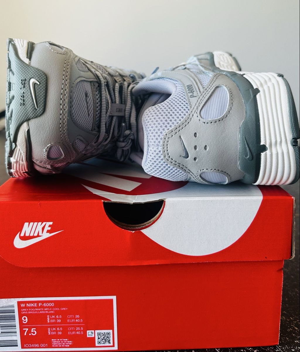 Nike Scarpe da uomo: Nike P-6000 White/Cool Grey – Nuovo e nell'imballaggio originale da Biel/Bienne venduto da Akwawini 3