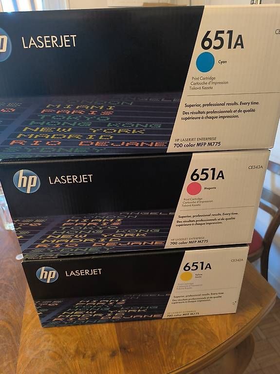 Hewlett Packard Cartucce per stampanti & toner: Cartouche HP laserjet 651A – Usato da Ecublens VD venduto da mor_lqc5