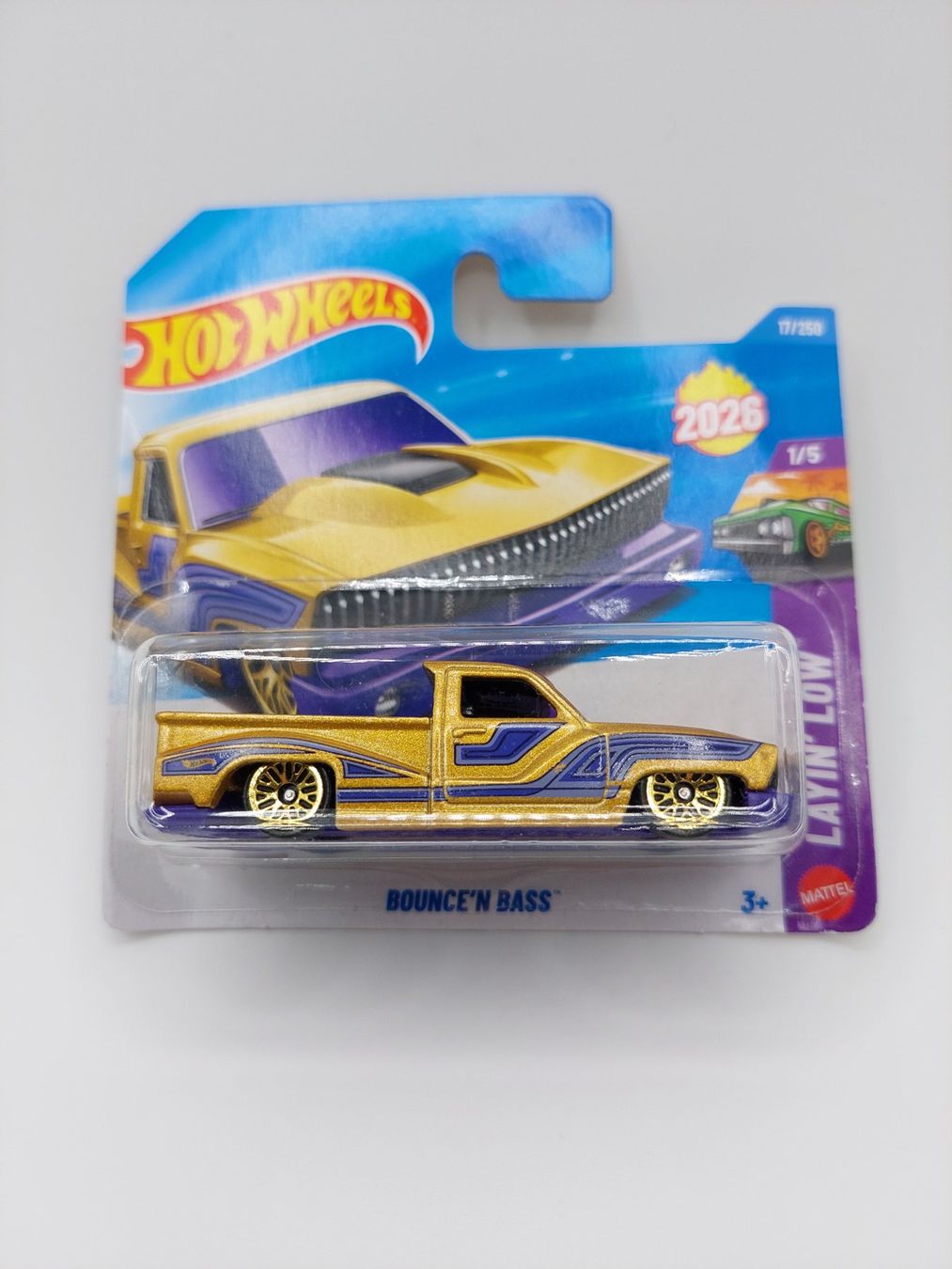Hot Wheels Modellini d'auto: Hot Wheels 'Bounce N Bass' – Nuovo e nell'imballaggio originale da Rüti ZH venduto da S_Like