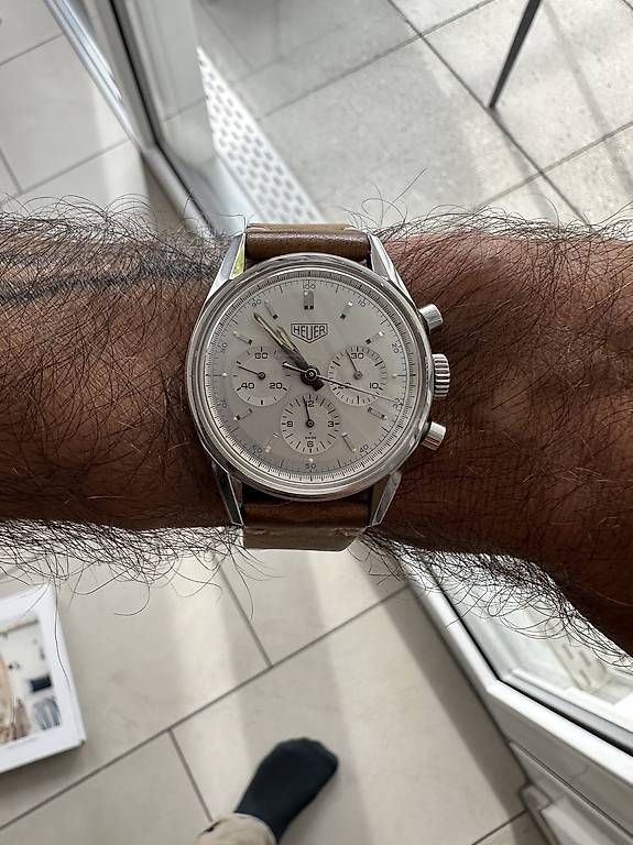 Tag Heuer Orologi: Heuer Carrera Chronograph Re-Edition – Usato da Zürich venduto da Flaev 4