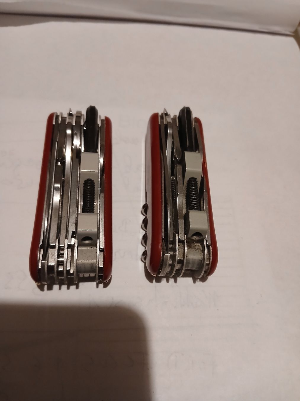 Wenger Taschenmesser: Wenger delemont sackmessser multitool 2 stück Top  – Gebraucht aus Rebstein von Zauberwelt14