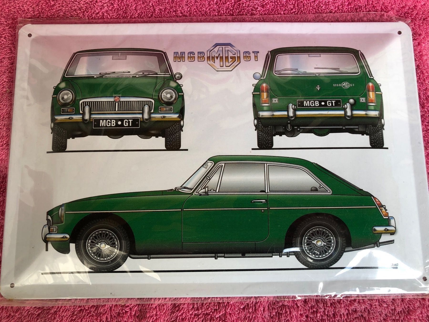Schilder: (KOPIE) Mgb bmc gb classic Oldtimer – Neu (gemäss Beschreibung) aus Reinach AG von rares75