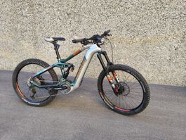 E-bike Bike Habike Flyon Carbon Grösse M 700 km