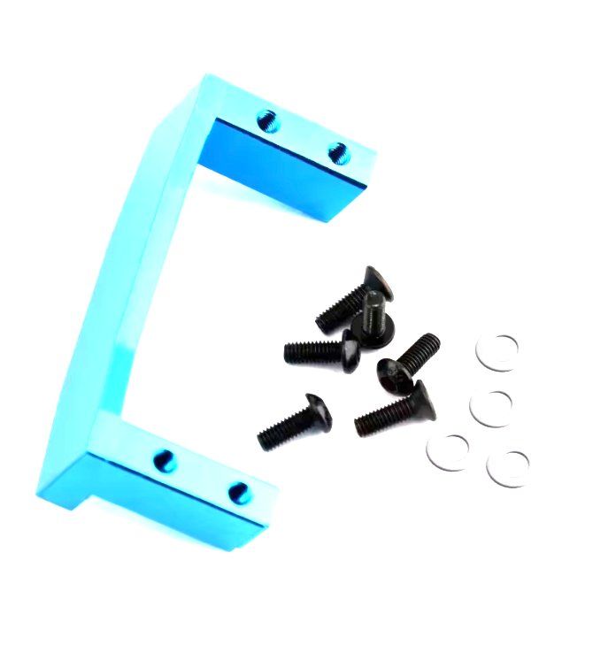 LINSYRC RC Servo Halterung - Aluminium Für 1/10 Axial Wraith Capra Crawler