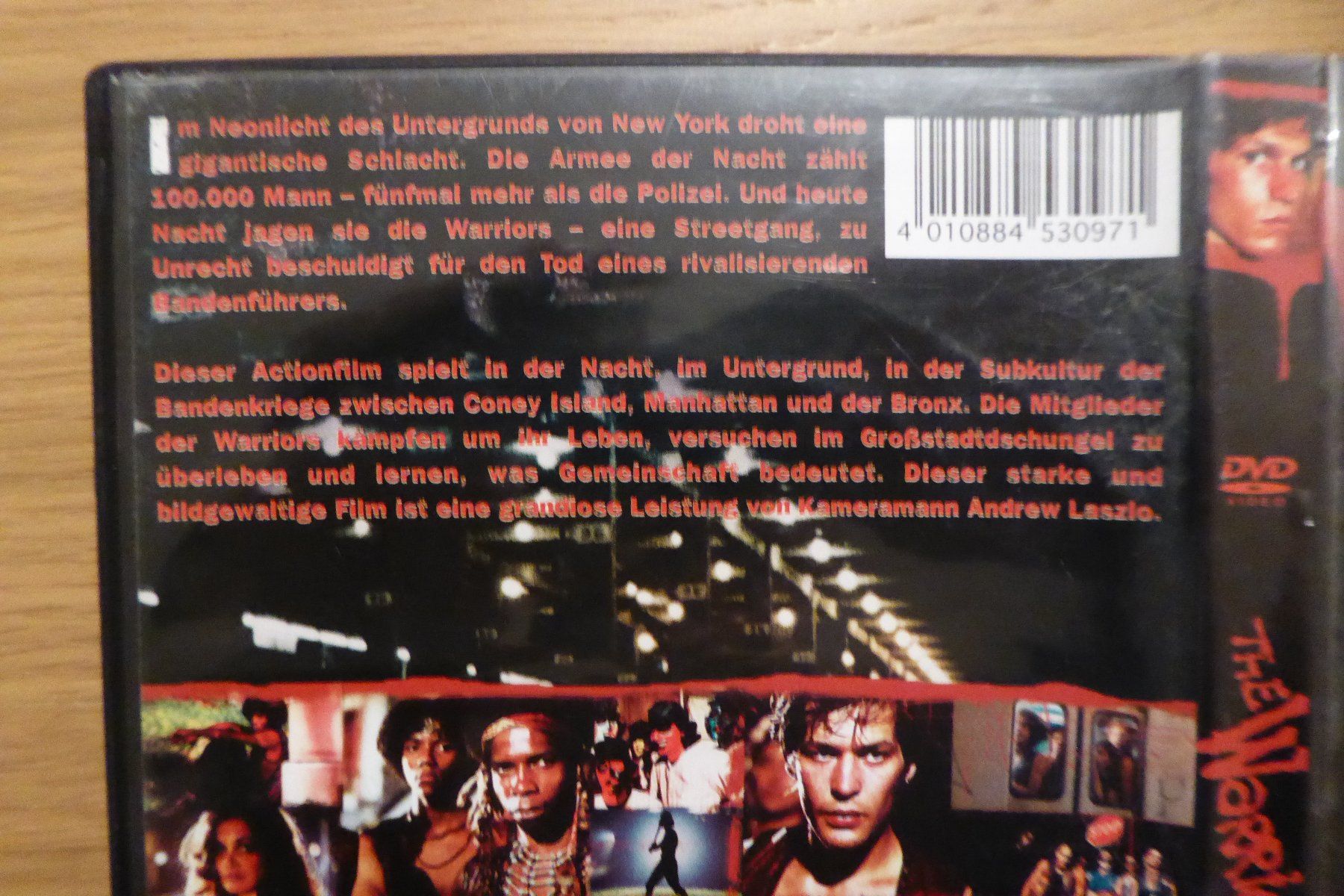 Tutti i DVDs: DVD The warriors – Usato da Allschwil venduto da Summelsarium 1