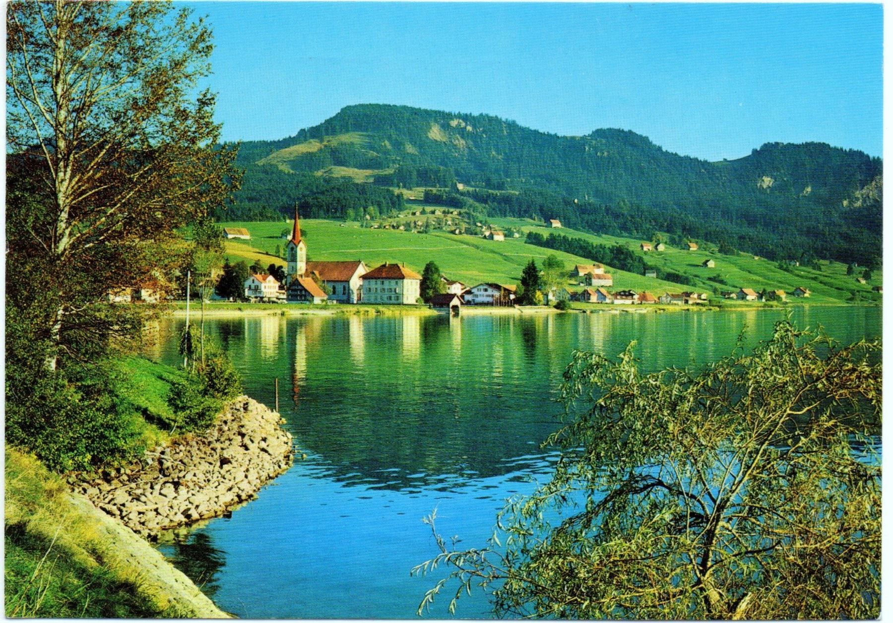 Cartoline postali: WILLERZELL am Sihlsee – Usato da Jona venduto da philajona