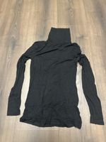 Damen Rollkragenpullover schwarz Grösse S