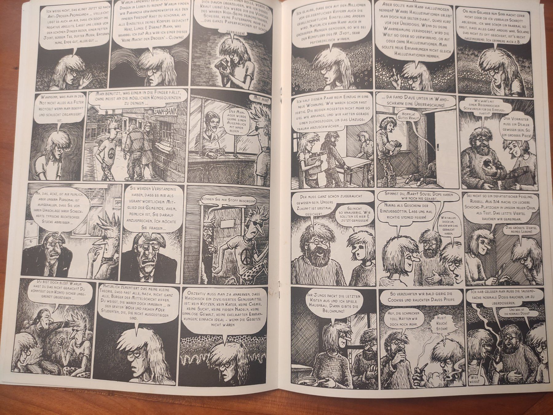 Fumetti: Highter Breiter, Kiffercomic, Hanf Comix, Pete Loveday – Usato da St. Gallen venduto da Pintador 2