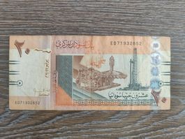 Sudan 20 Pounds 2011 !!!!!!!