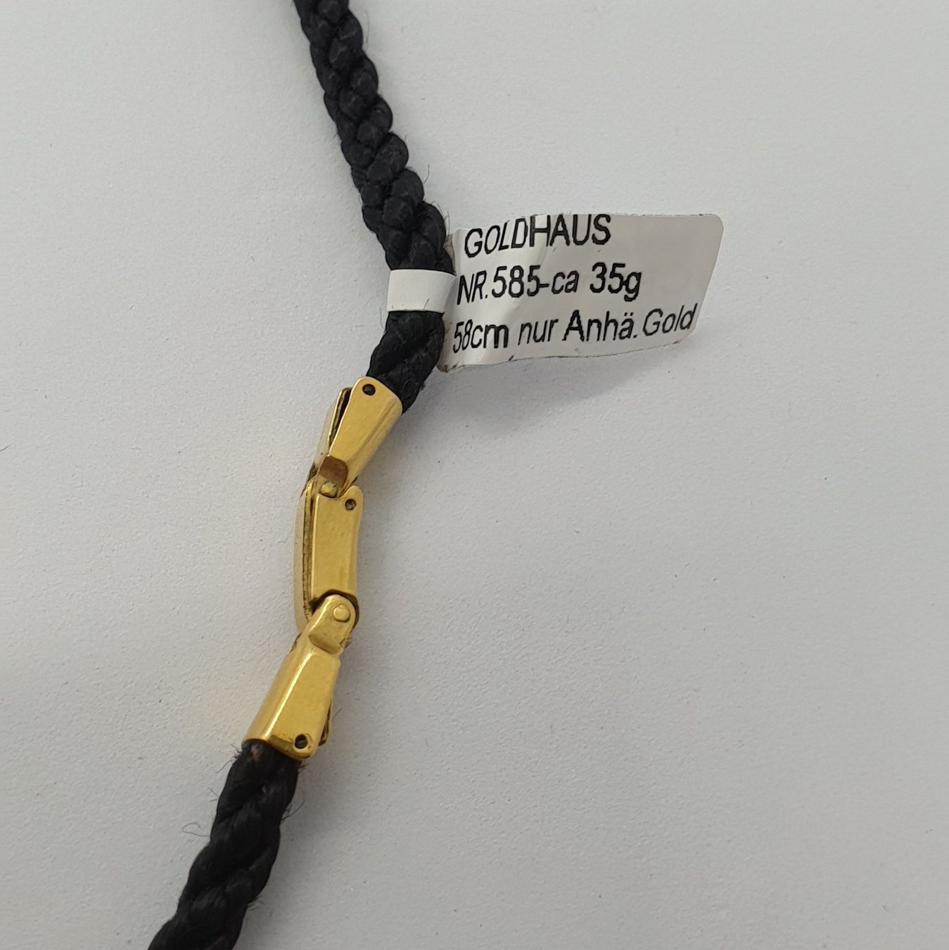 Catenine: Echt 18K Anhänger mit Kette – Usato da Luzern venduto da Luzern-Goldhaus 1