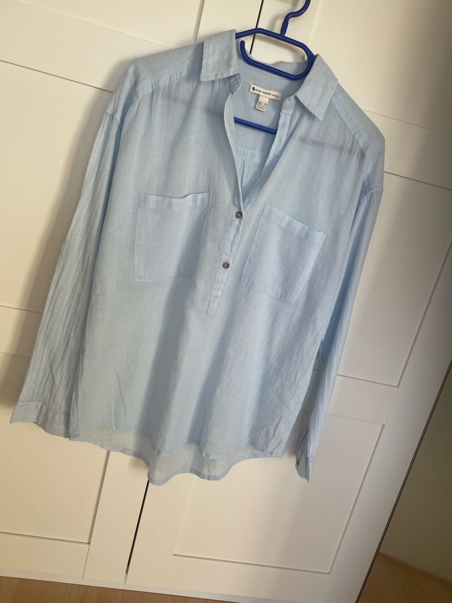 Mango Camicette: Mango hemd , hellblau Grösse 36 top  Zustand – Usato da Dübendorf venduto da jlu_r7hz 5