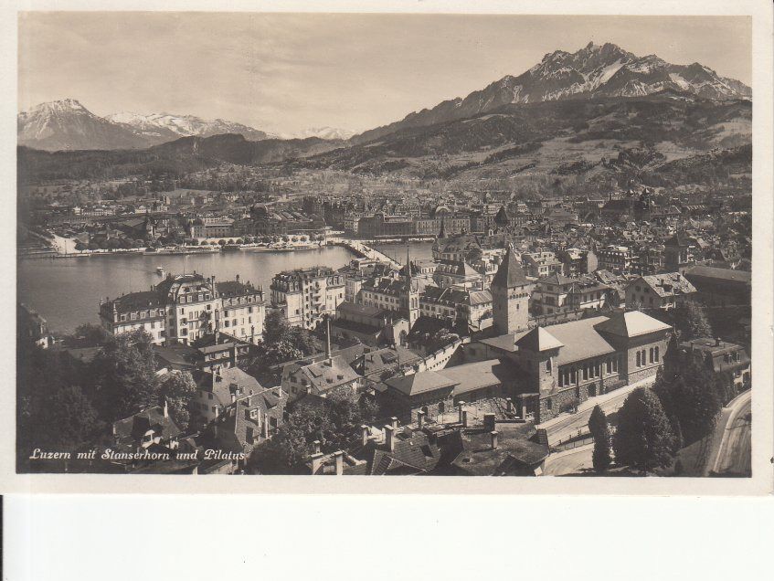 Ansichtskarten: Luzern 1932 – Gebraucht aus Bürglen TG von StampGraf