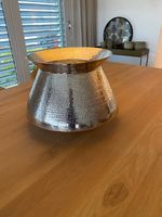 Gervasoni Blu Italy gehämmert Silber Vase 15?