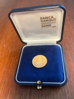 Goldvreneli 20 Franken 1949 B mit Migros-Bank-Etui