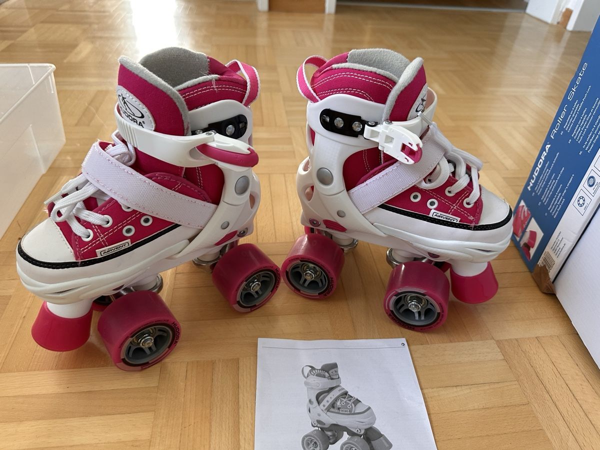 Pattini in linea & Pattini a rotelle: Hudora Rollerschuhe gr 28-31 – Usato da Muri b. Bern venduto da nooner7 4