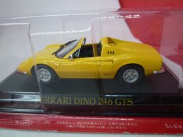 Ferrari 246GTS  DINO - gelb - in OVP Blister  %%%%%
