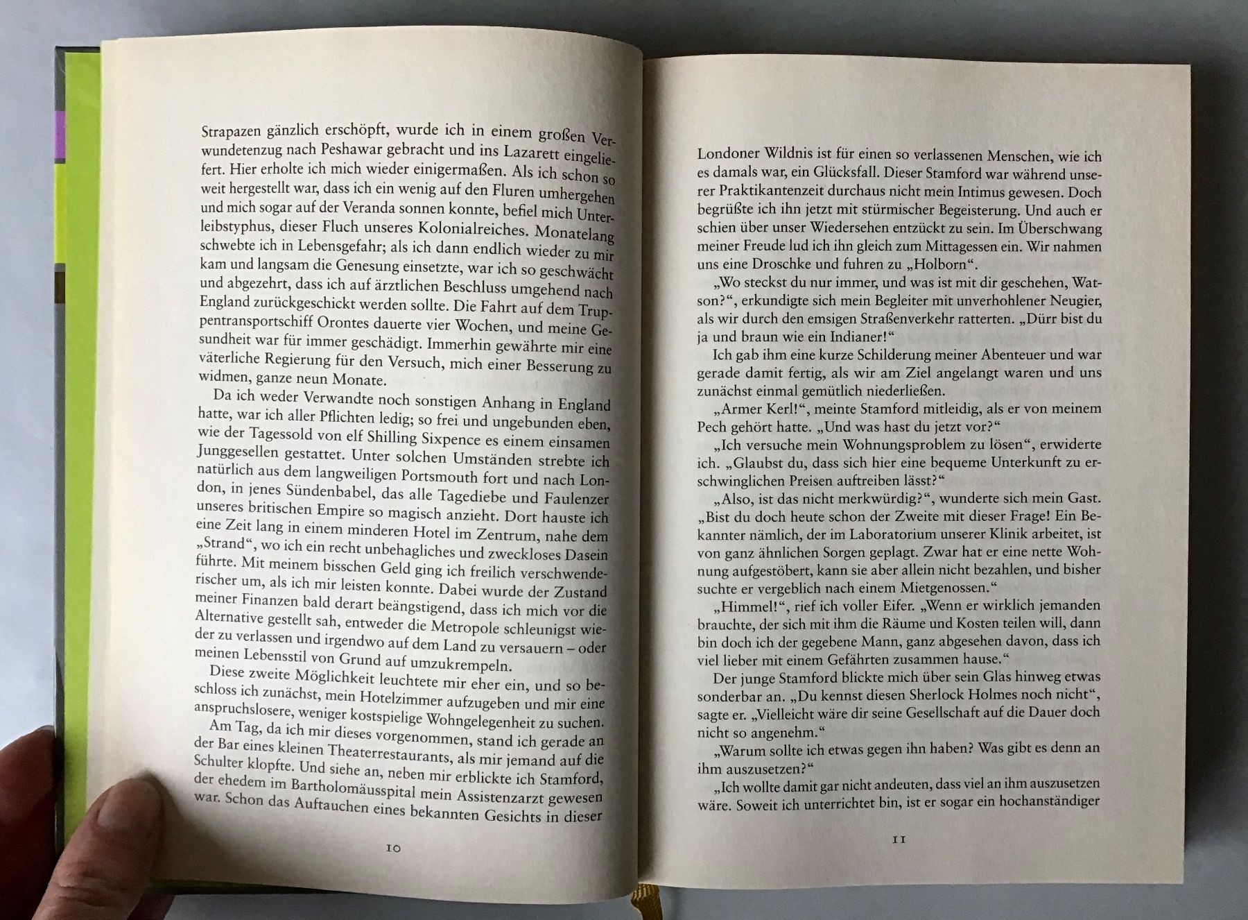 Libri: Der Hund von Baskerville / Studie in Scharlachrot – Nuovo (secondo la descrizione) da Bubendorf venduto da Alpenheidi 6