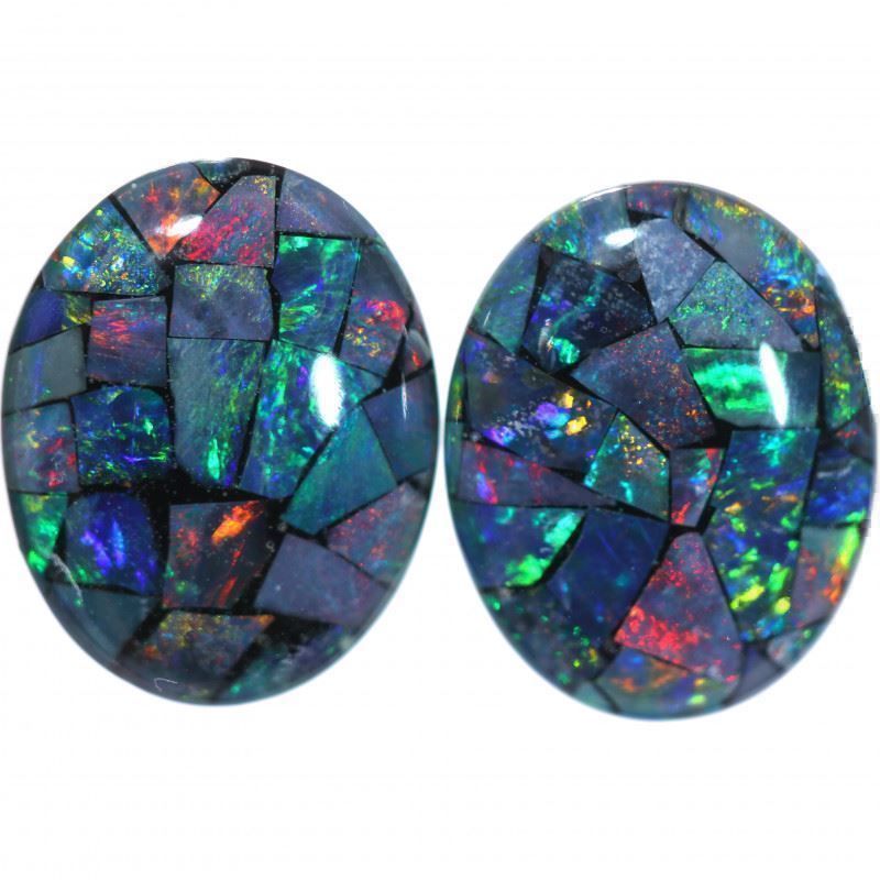 Pietre preziose: Australian Triplet Mosaic Opal 3.50Cts. – Nuovo (secondo la descrizione) da Bern venduto da Grindelwaldaus
