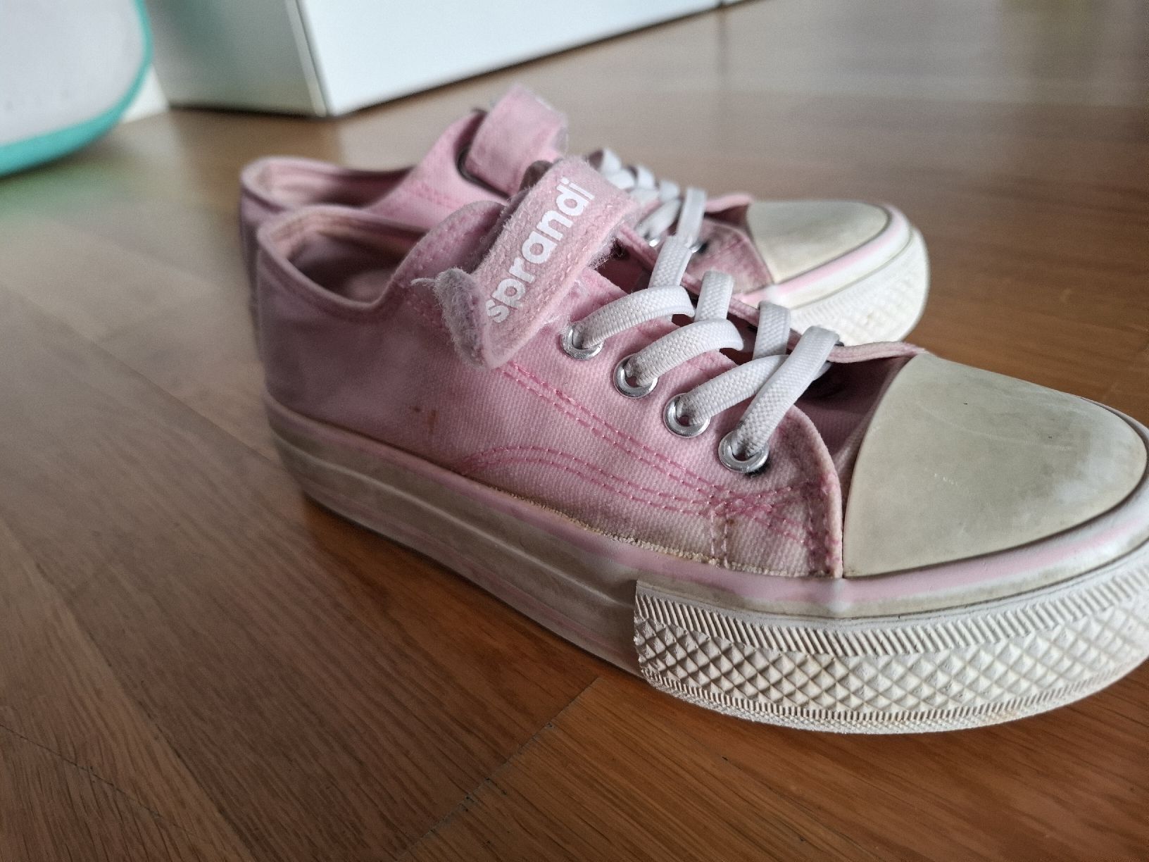 Scarpe per ragazze: Sprandi Turnschuhe, Gr. 35, Rosa – Usato da Baar venduto da Jhonny18