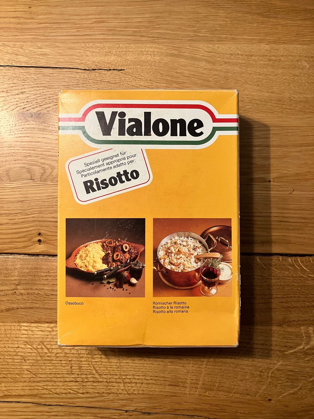 Cibi & Specialità: Vintage  Vialone Reis Originalverpackt Usego – Usato da Sempach venduto da ValentinX 1