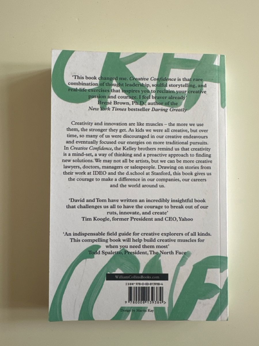 Livres: Book: Creative Confidence, Tom & David Kelley – Neuf (Voir description) à Zürich par anouk_8008 1