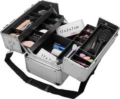 Anndora Beautycase / Visagistenkoffer – Aluminium – 20 Liter