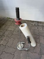 Verpackungsabroller mit Folienrolle Metall guter Zustand