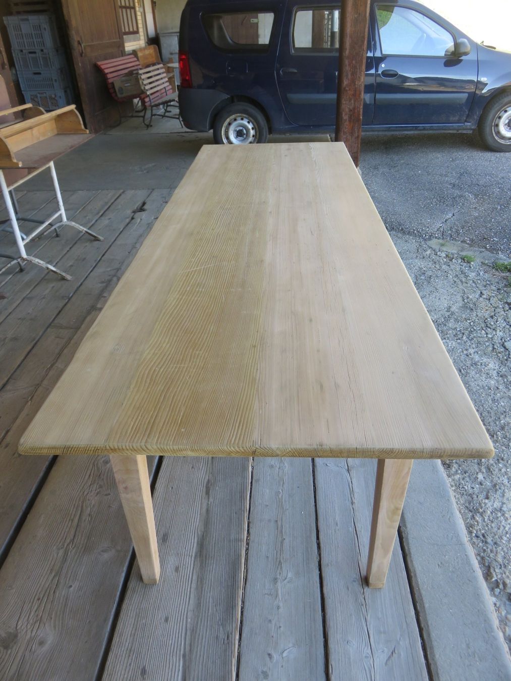 Tavoli: antiker Biedermeier Tannentisch 245cm – Usato da Ruswil venduto da Mfladibus 3