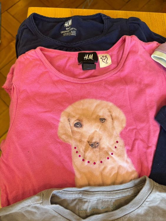 Lotti & Set di vestiti: 14 Mädchen T-Shirts (Zara, GAP, HM) SZ 5-6, Gr. 116/122 – Usato da Zürich venduto da kitvonharbs 6