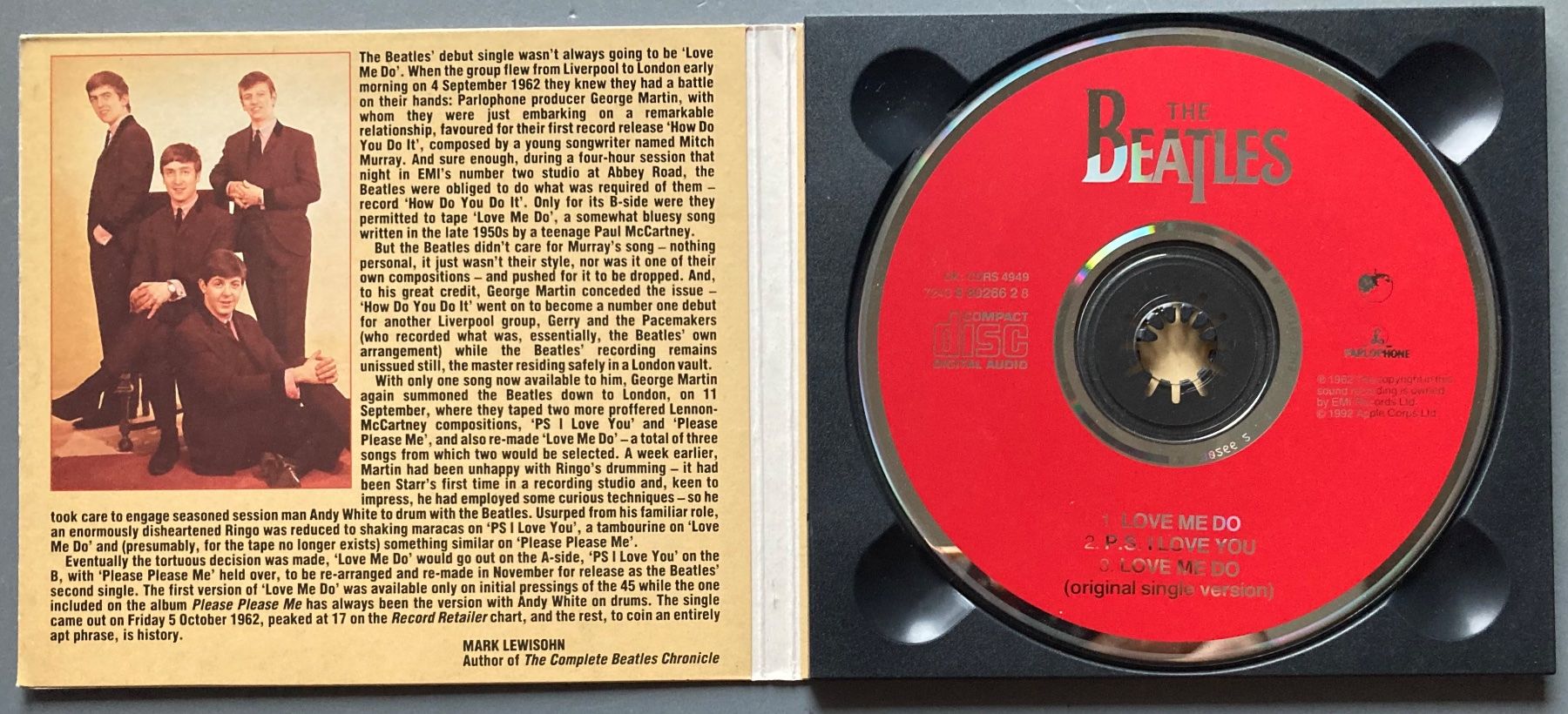 Schallplatten: THE BEATLES - LOVE ME DO – Gebraucht aus Poliez-Pittet von  2