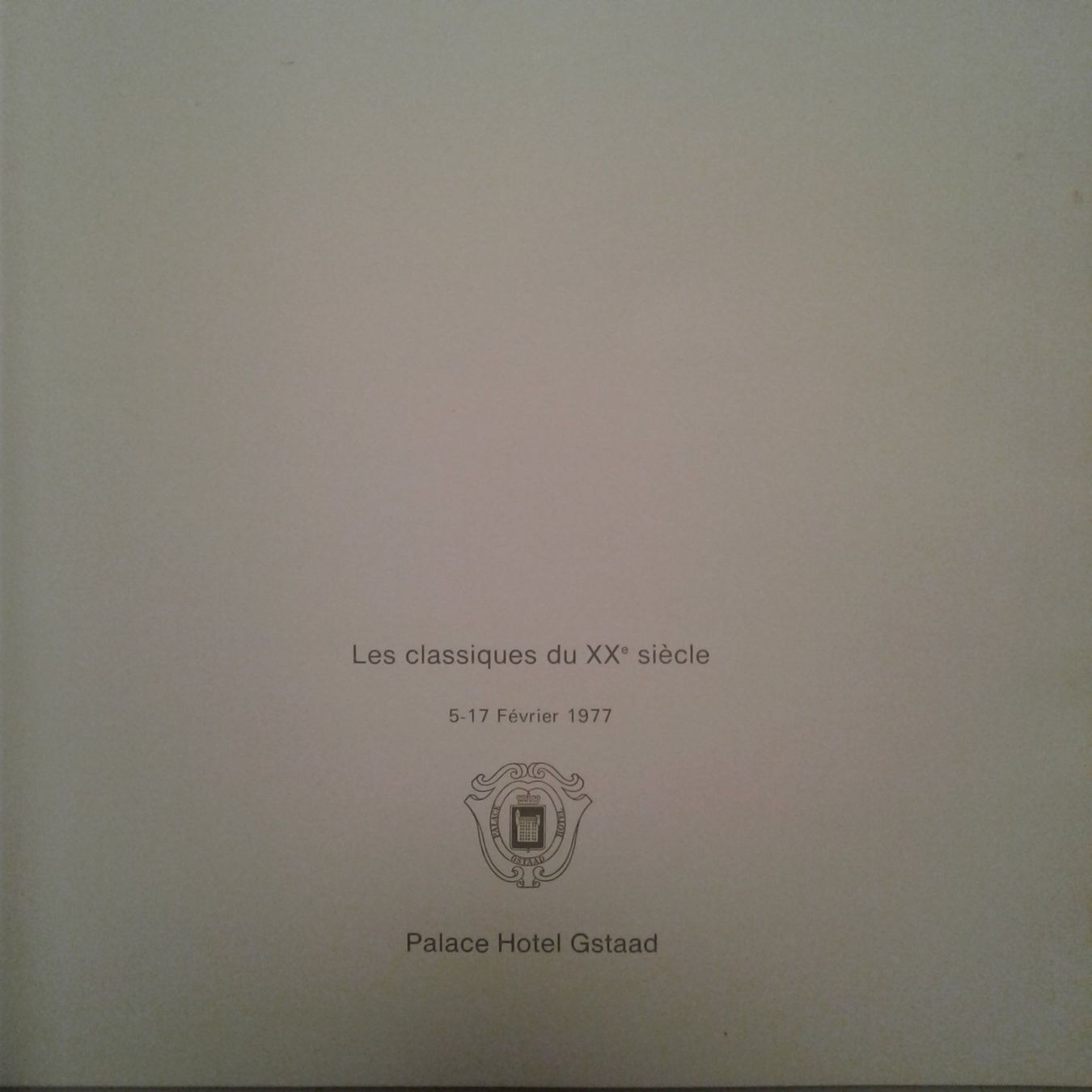 Libri: Les classiques du XXème siècle, catalog – Usato da Lausanne venduto da LasloH 2