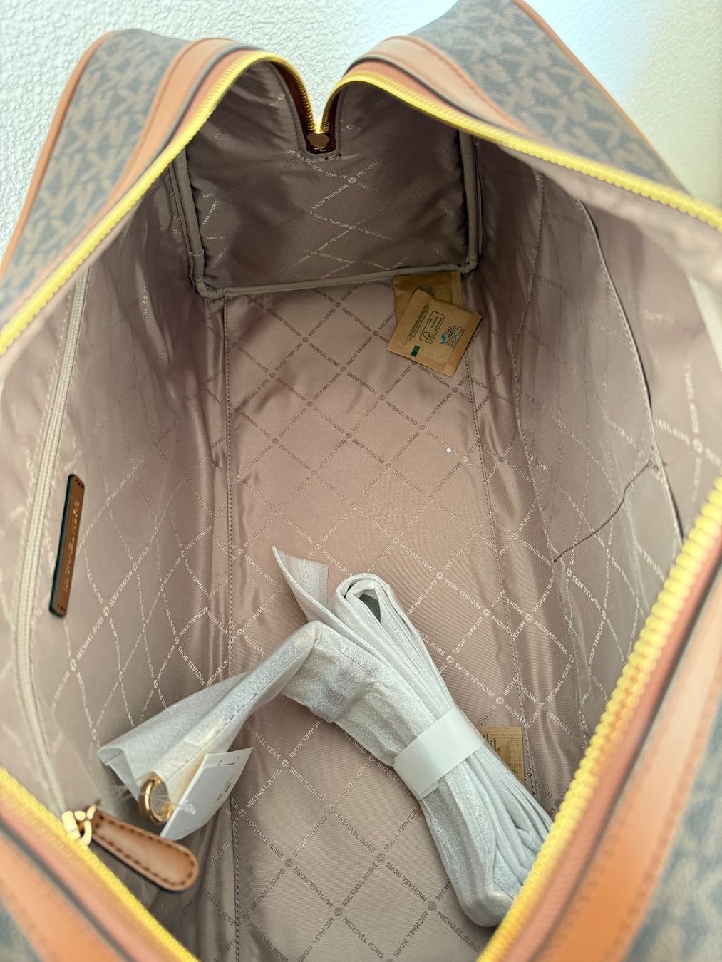 Michael Kors Borse da donna: Michael Kors Weekender brown – Nuovo e nell'imballaggio originale da Wiedlisbach venduto da Sistershop 4