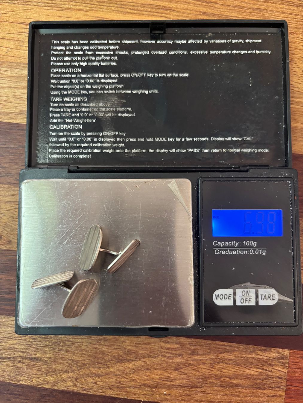 Manschettenknöpfe: Gemelli vintage norvegesi in argento – Gebraucht aus Wallisellen von nick_1976blu 5