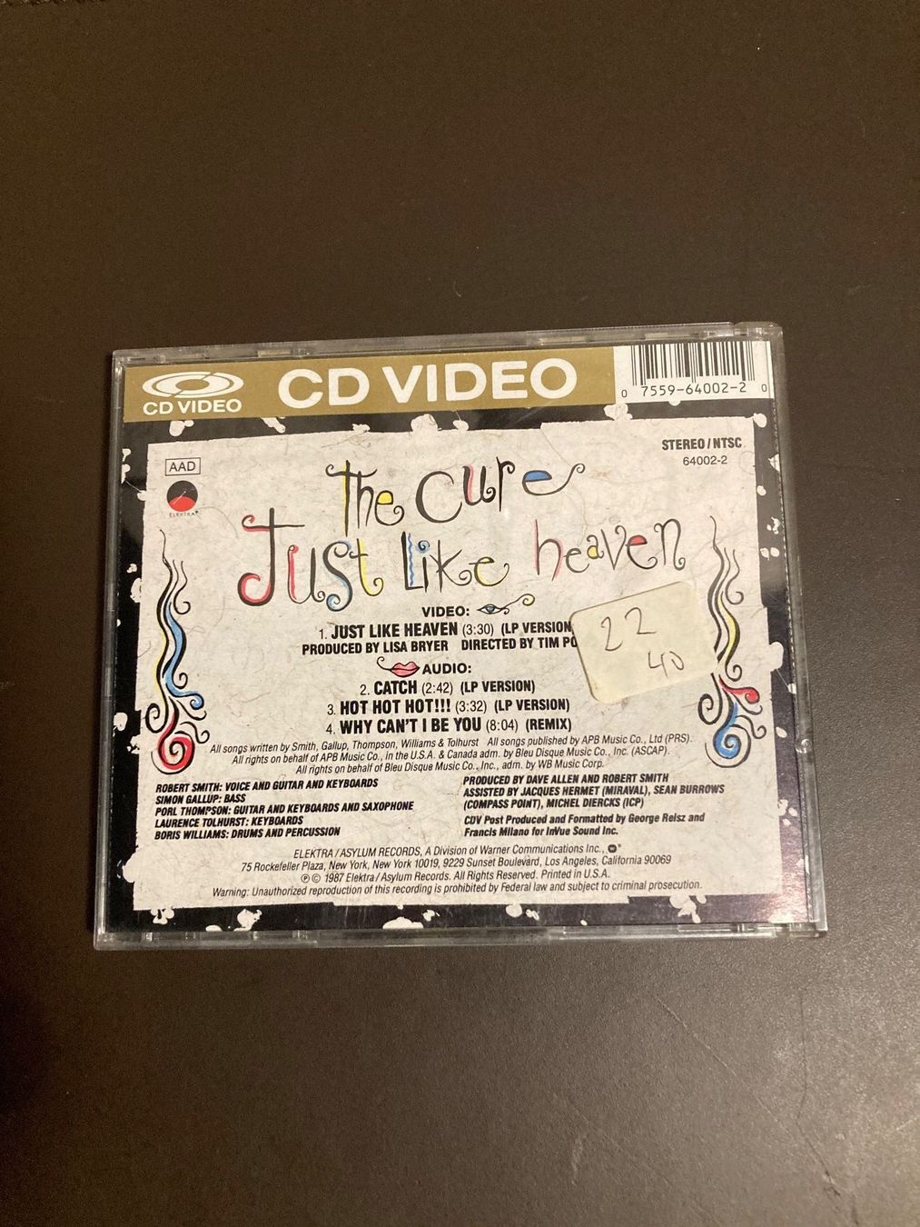 CDs: The Cure ‎- Just Like Heaven - CDV – Gebraucht aus Fribourg von Karushi 2