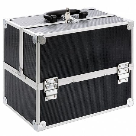 Schminkkoffer, Kosmetikkoffer, Beauty Case, Schwarz, NEU