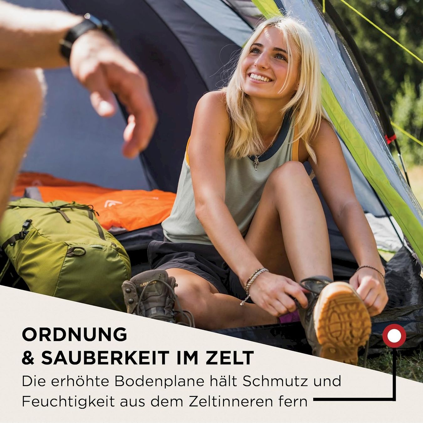 Coleman Tende : Coleman Darwin 3 Plus Kuppelzelt – Nuovo e nell'imballaggio originale da Bottighofen venduto da zaap 3