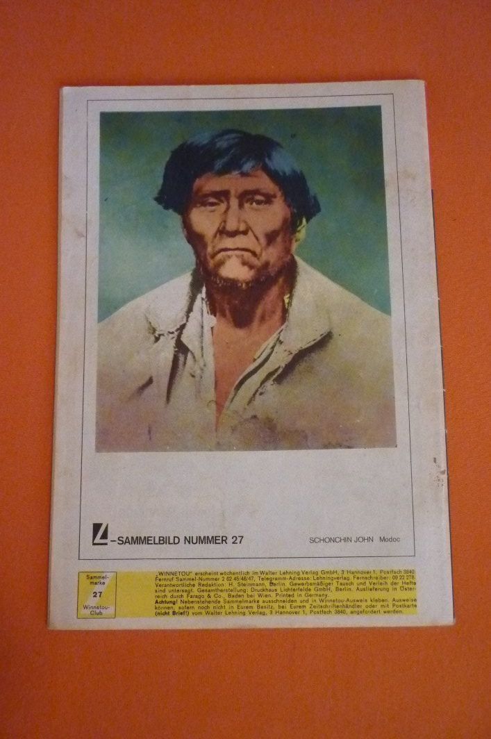 Comics: Winnetou Heft 27 – Gebraucht aus Bergdietikon von Pedro077 1