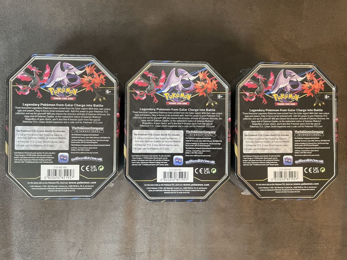 Pokémon Carte collezionabili: Pokemon Crown Zenit Tin Boxen EN – Nuovo e nell'imballaggio originale da Niederönz venduto da Panino5 1