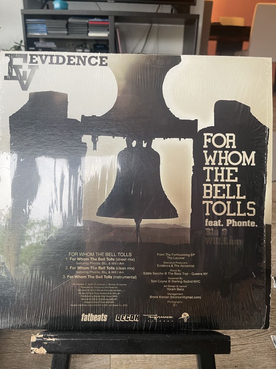 Dischi in vinile: Evidence / The Layover – Usato da Dagmersellen venduto da stonefinger 1