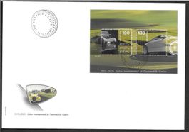 FDC Sonderblock 1154 Autosalon ET Genève 8.3.2005