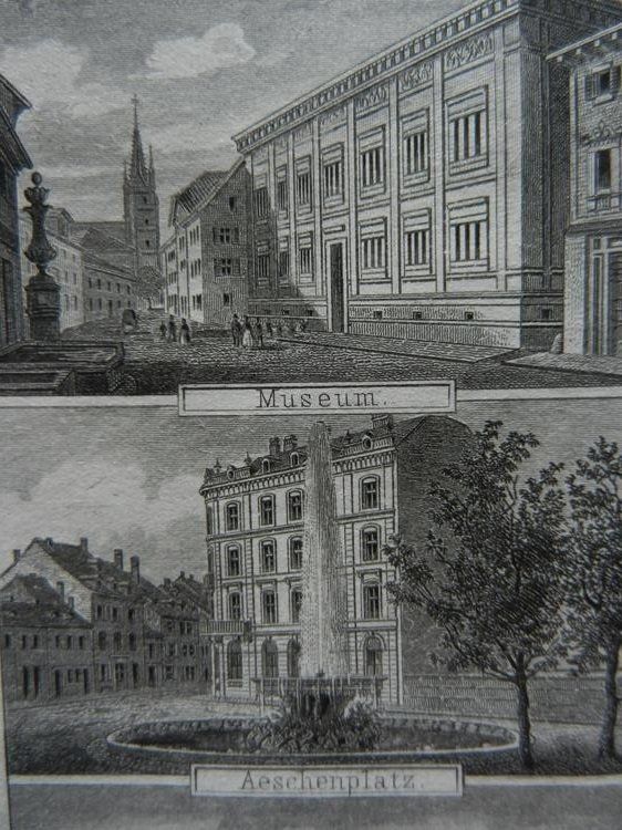 Gravures: Souvenirblatt Basel – D'occasion à Risch par Rischli15 6