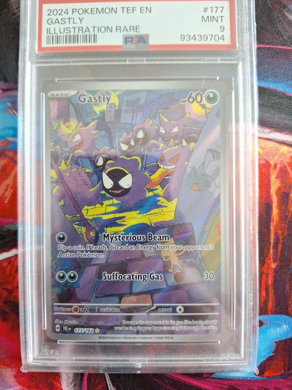 Pokémon Carte collezionabili: Gastly - Temporal Forces - Nebulak - PSA 9 – Usato da Altstätten SG venduto da GGsGameshop 1
