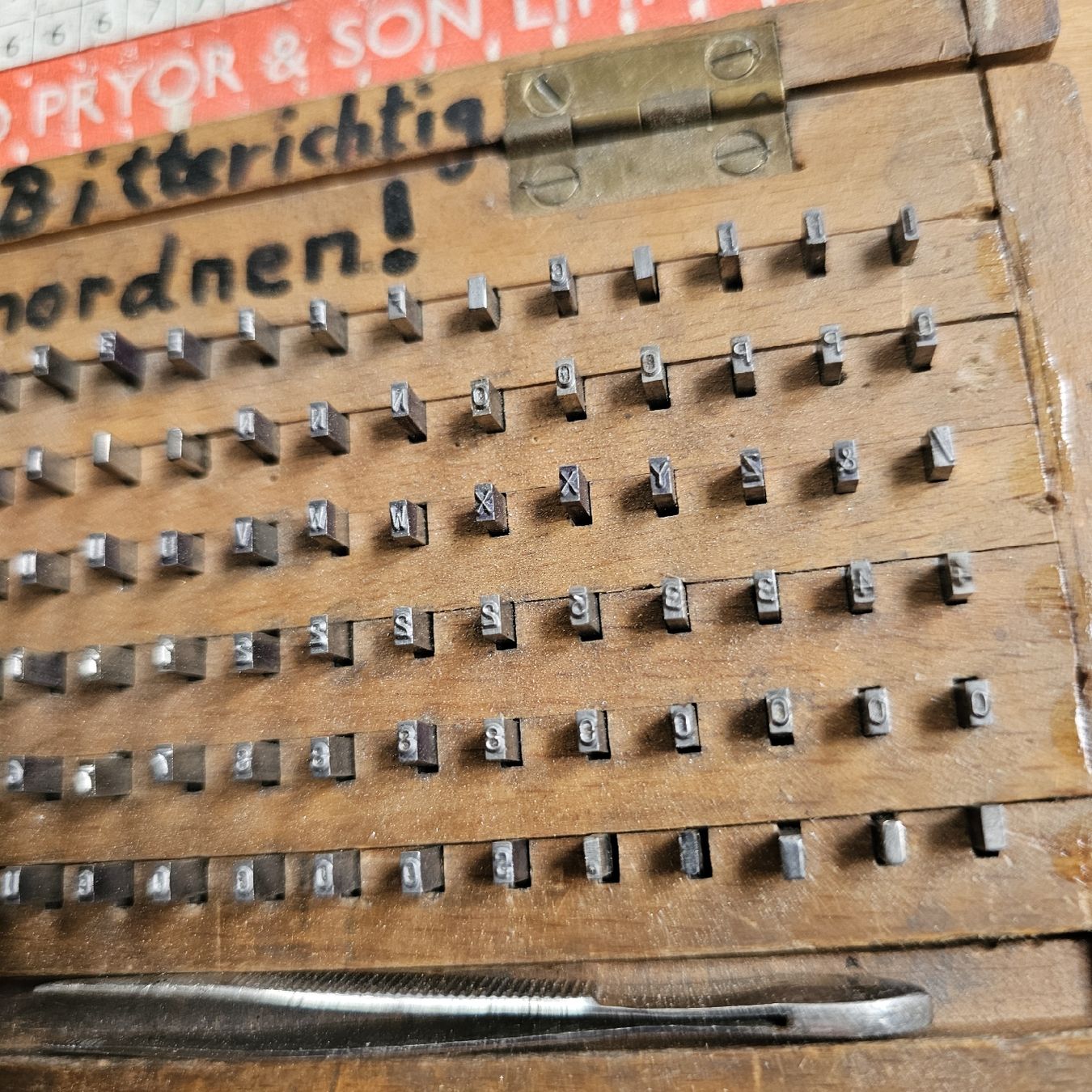 Tous les outils: Metallstempel Vintage Edward Pryor Sheffield – D'occasion à Vitznau par ashuk 4