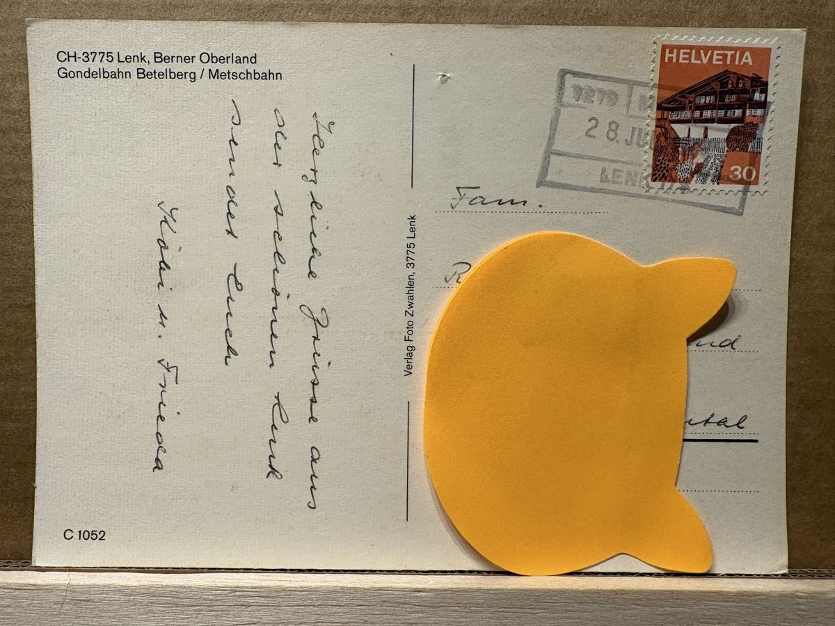 Cartoline postali: AK von Lenk – Usato da Rümlang venduto da Kartenpost1 1