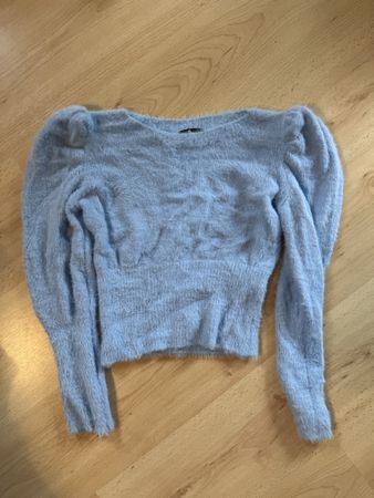 Akè Strickpullover Hellblau, Grösse S, Top Zustand!
